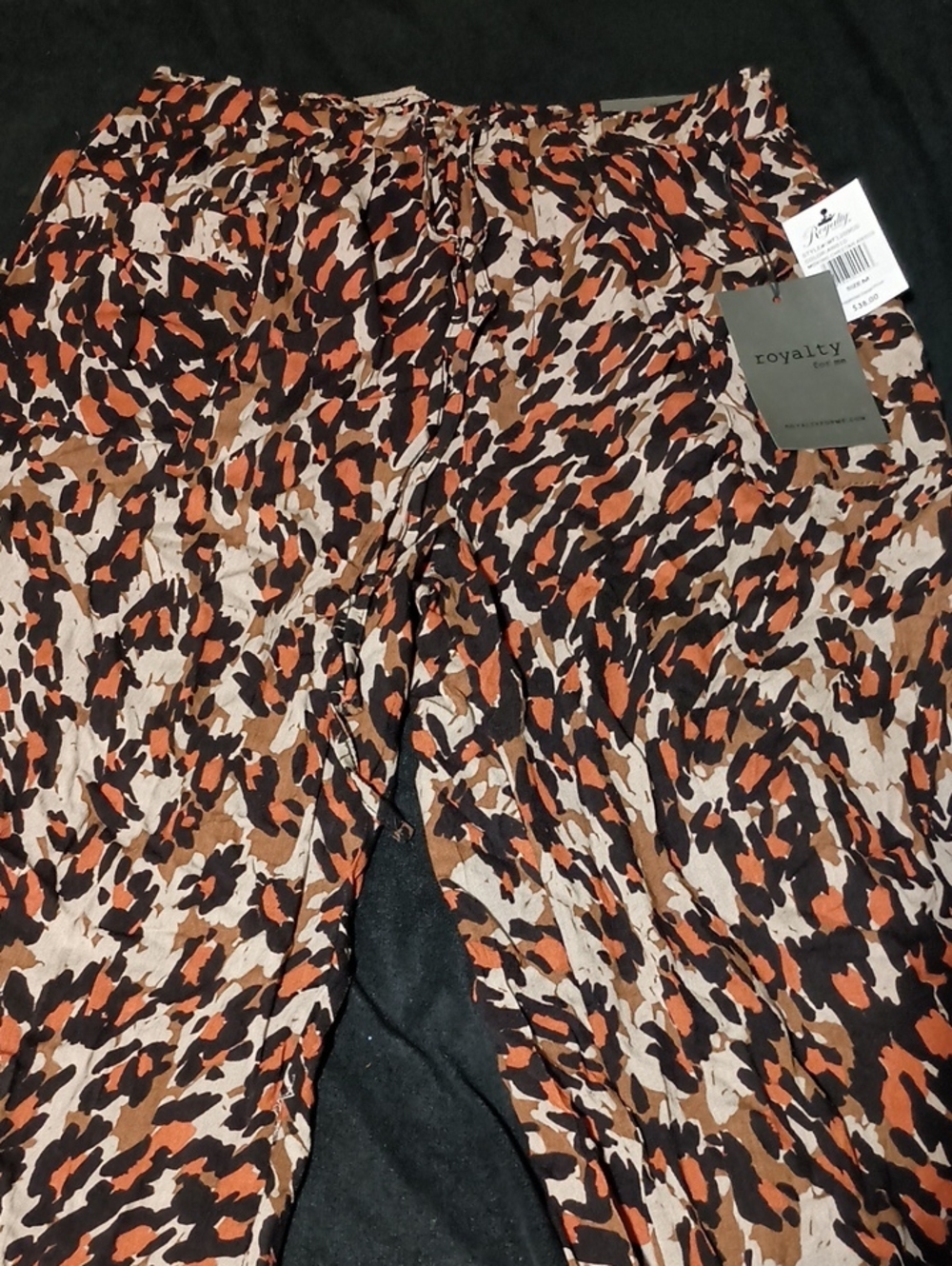 Royalty Drawstring Waistband Pants Size M